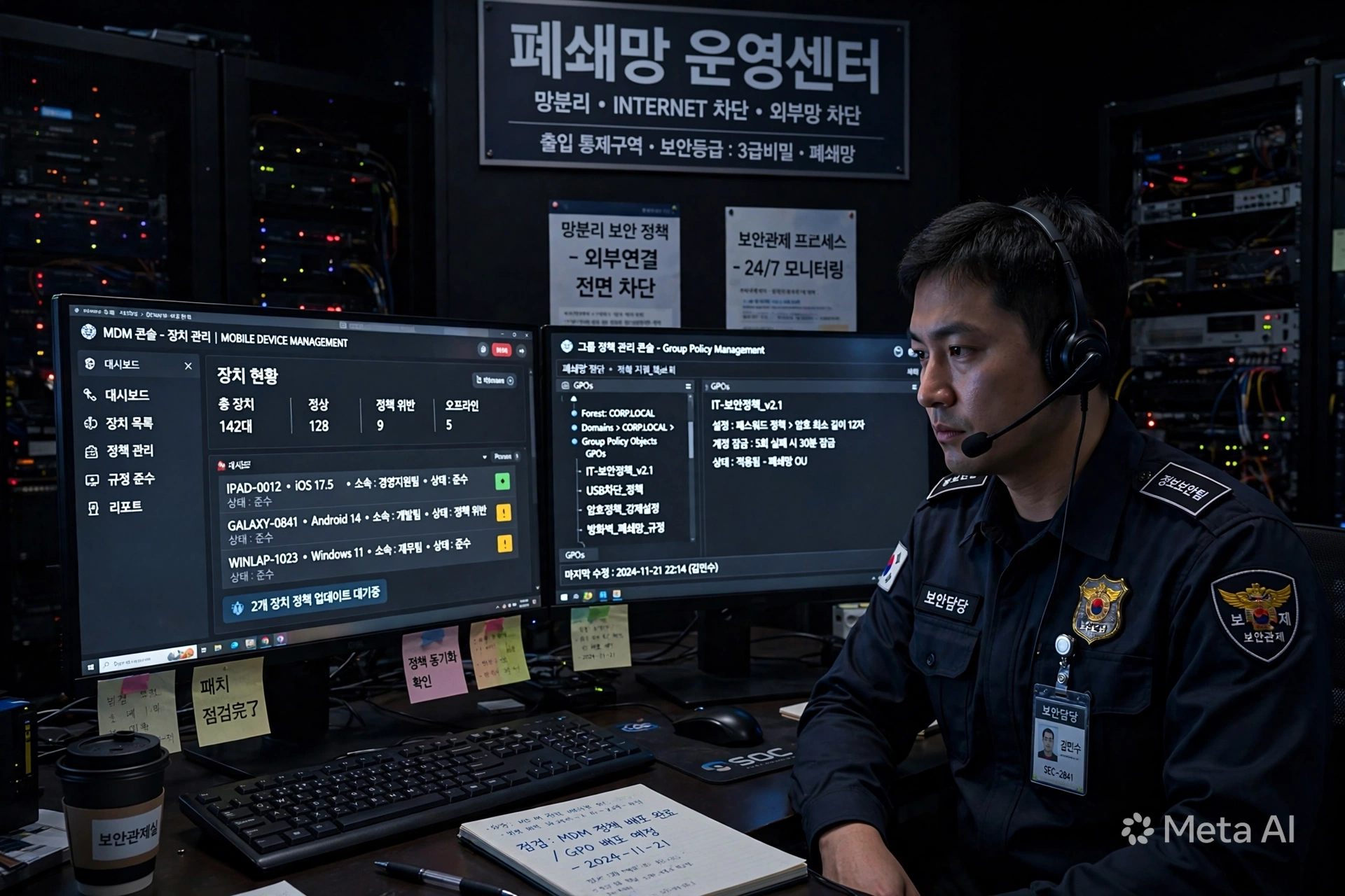 단말 보안 정책