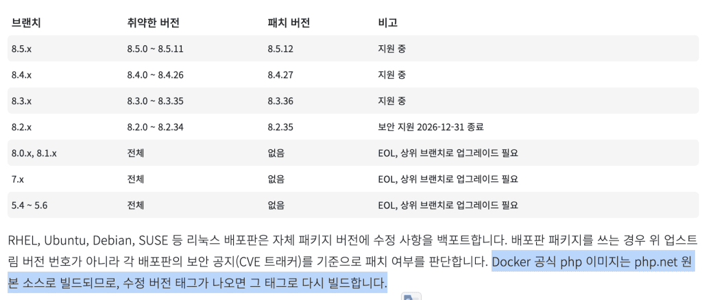 Docker 환경에서 주의할 점